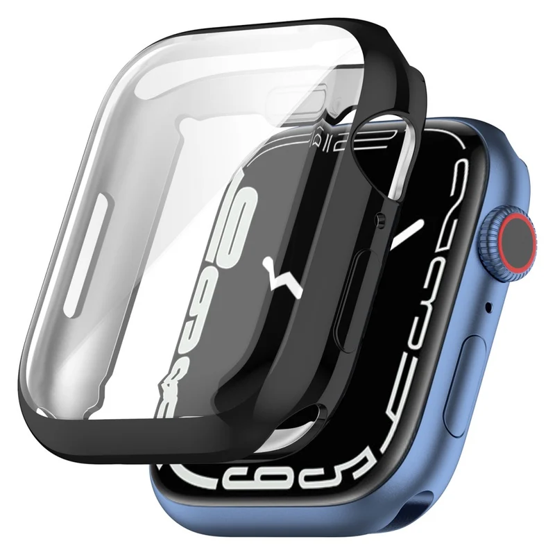 Schützend Apple Watch Series 7 45mm Silikon / TPU Hülle