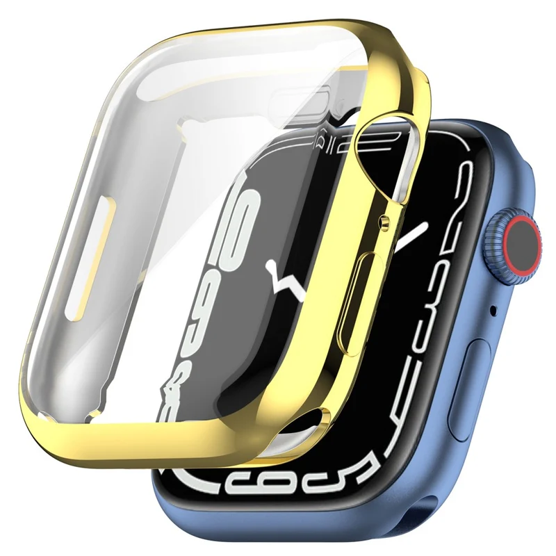 Schützend Apple Watch Series 7 45mm Silikon / TPU Hülle