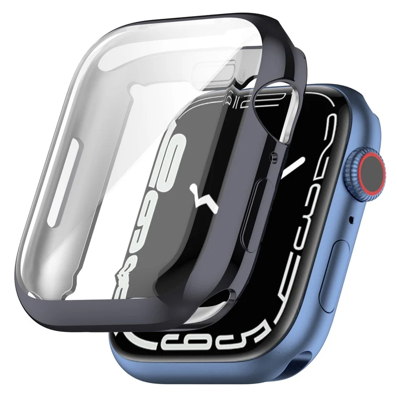 Schützend Apple Watch Series 7 45mm Silikon / TPU Hülle