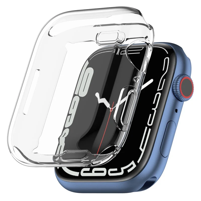 Schützend Apple Watch Series 7 45mm Silikon / TPU Hülle