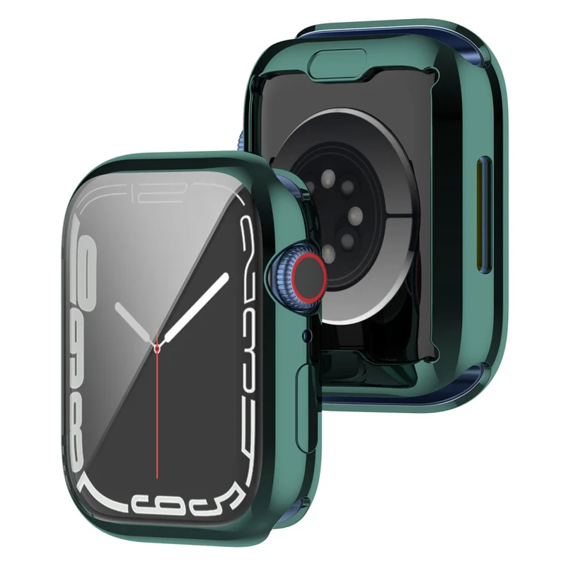 Schützend Apple Watch Series 7 45mm Silikon / TPU Hülle