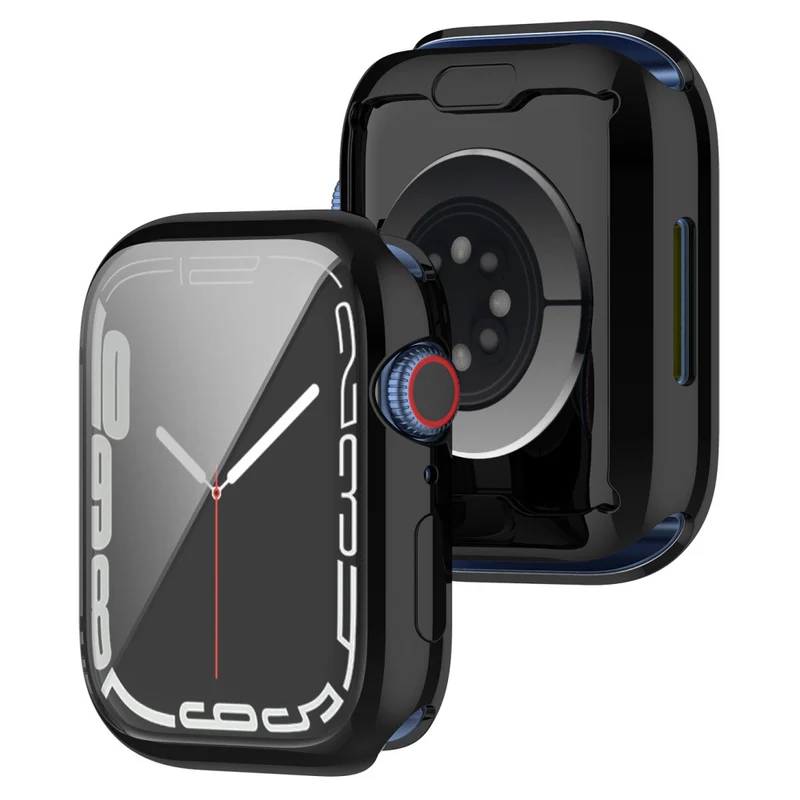 Schützend Apple Watch Series 7 45mm Silikon / TPU Hülle