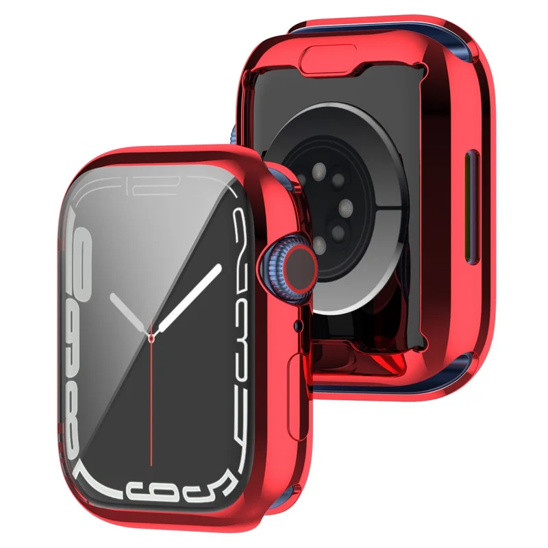 Schützend Apple Watch Series 7 45mm Silikon / TPU Hülle