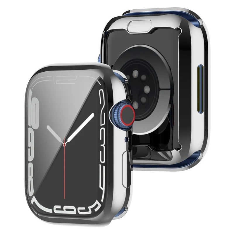 Schützend Apple Watch Series 7 45mm Silikon / TPU Hülle