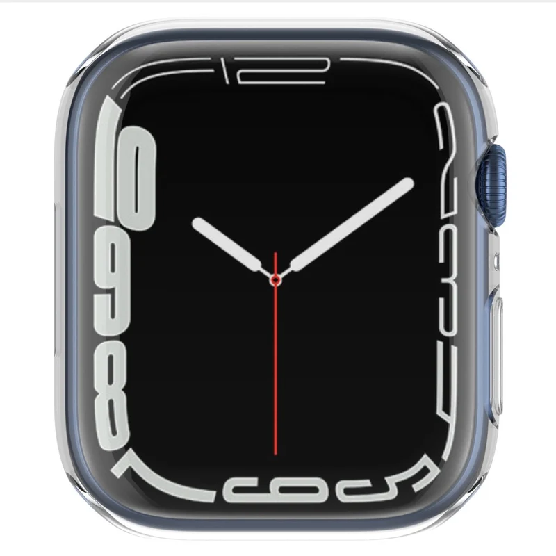 Schützend Apple Watch Series 7 45mm Silikon / TPU Hülle