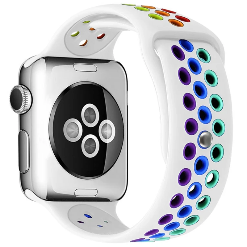 Brillant Apple Watch Series 7 45mm Silikon / TPU armband