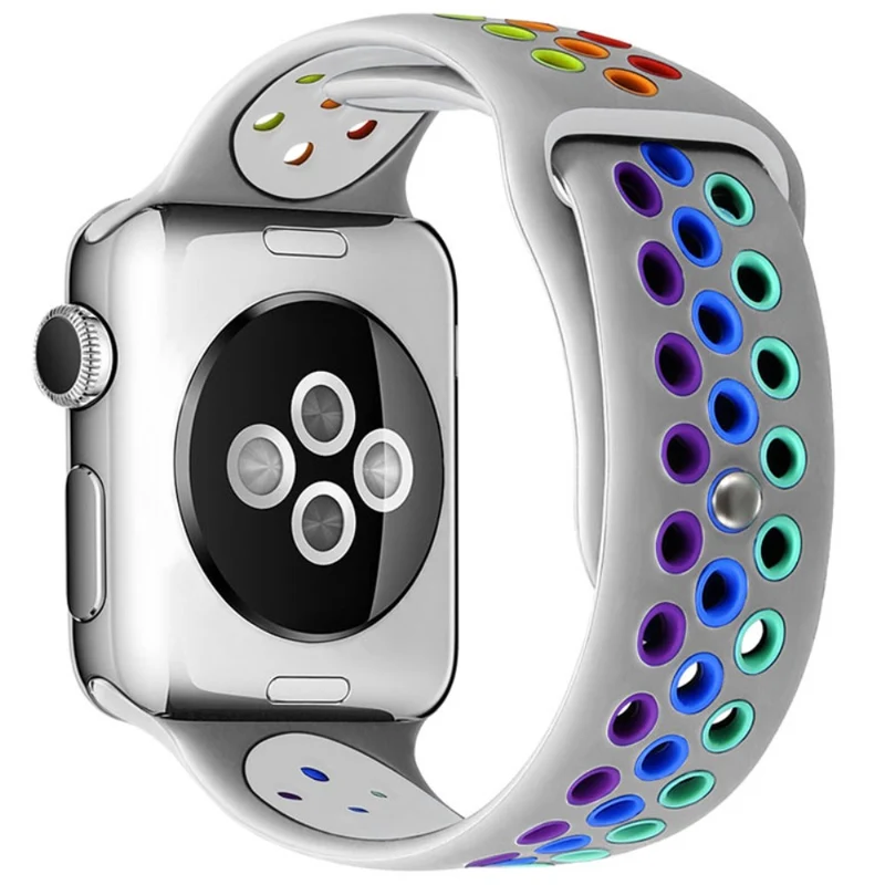 Brillant Apple Watch Series 7 45mm Silikon / TPU armband