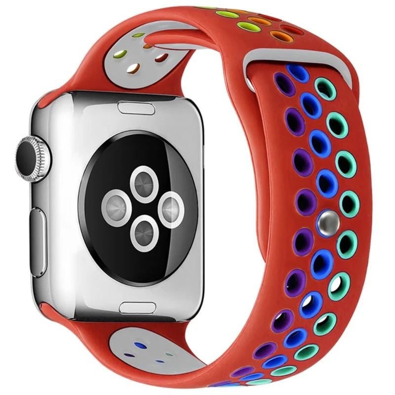Brillant Apple Watch Series 7 45mm Silikon / TPU armband