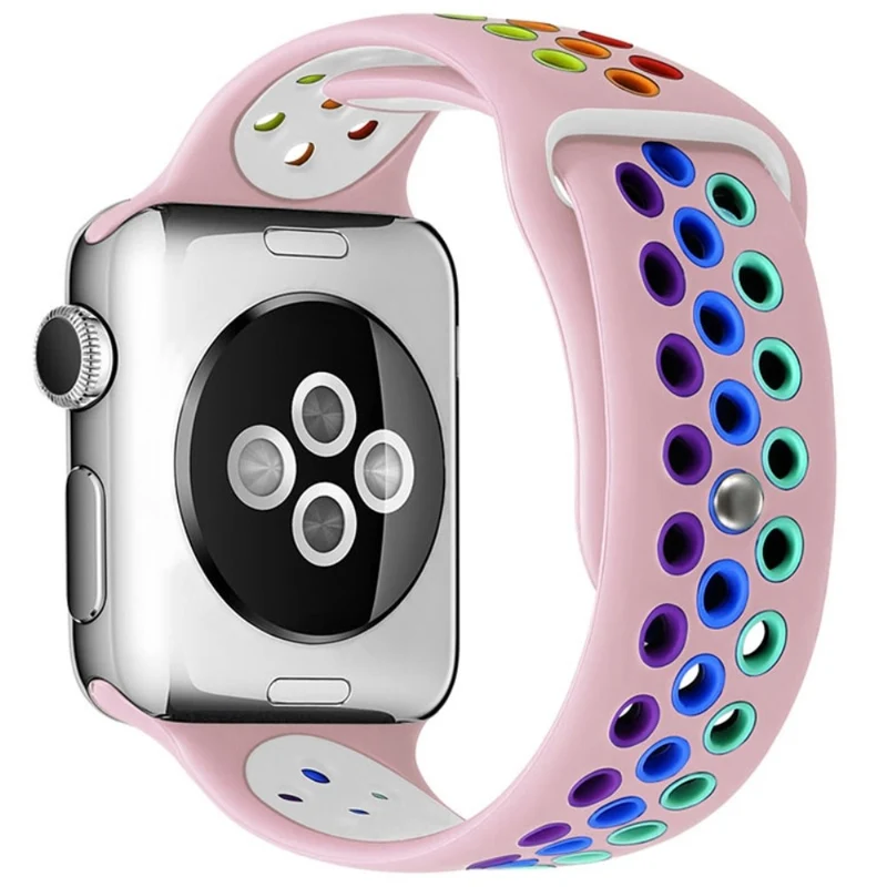 Brillant Apple Watch Series 7 45mm Silikon / TPU armband