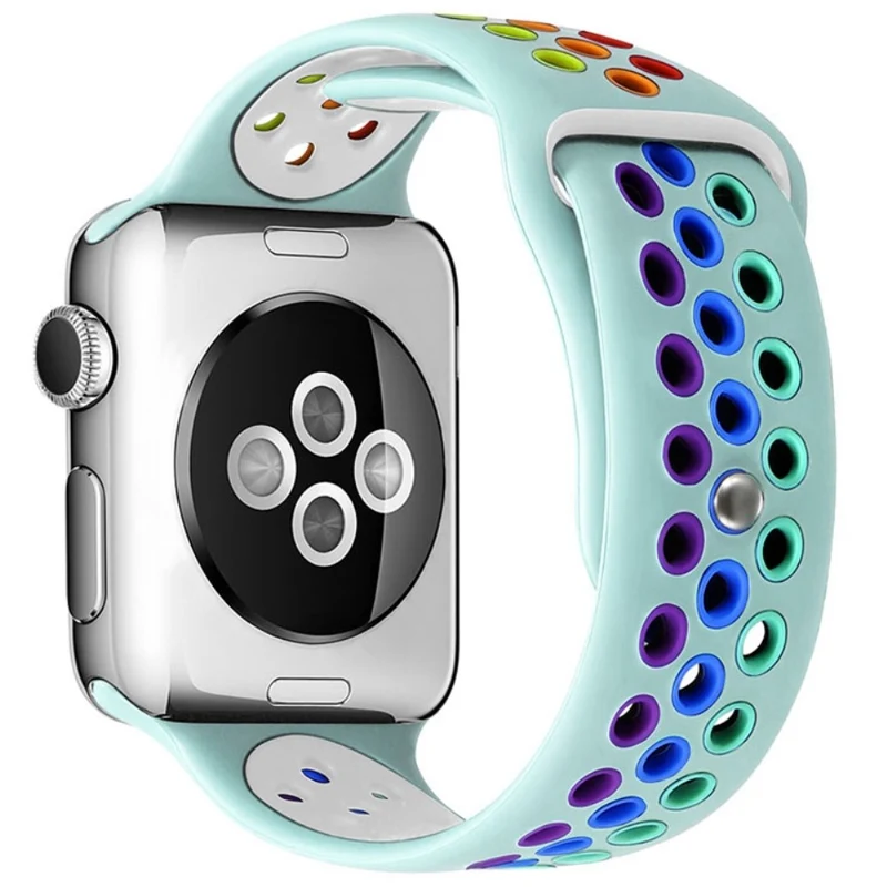 Brillant Apple Watch Series 7 45mm Silikon / TPU armband
