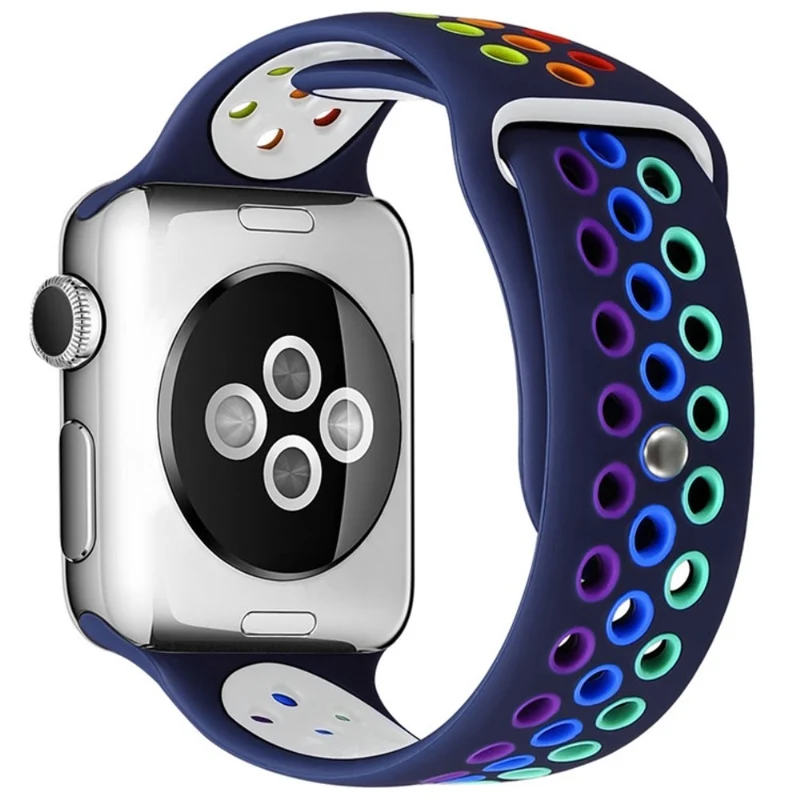 Brillant Apple Watch Series 7 45mm Silikon / TPU armband