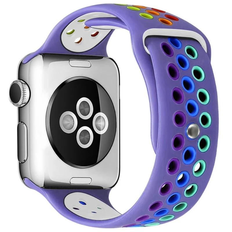 Brillant Apple Watch Series 7 45mm Silikon / TPU armband