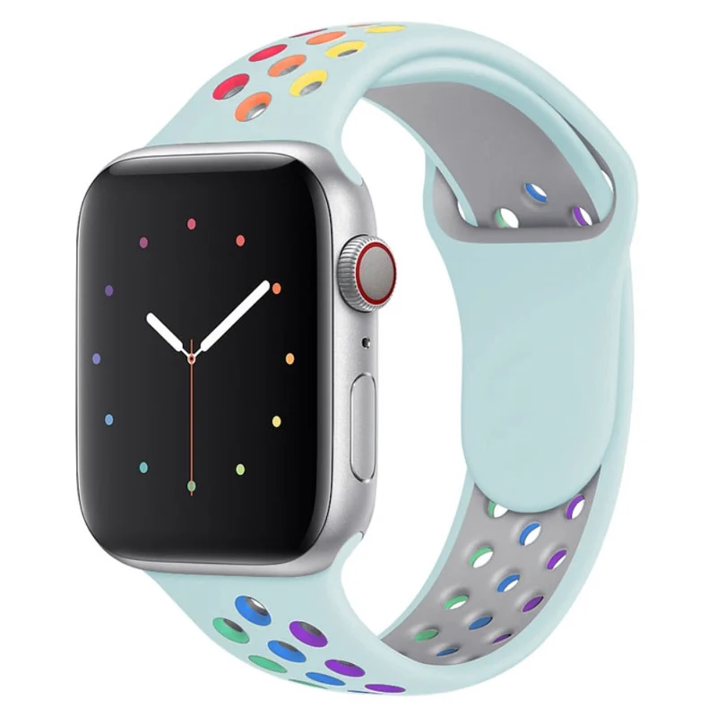 Brillant Apple Watch Series 7 45mm Silikon / TPU armband