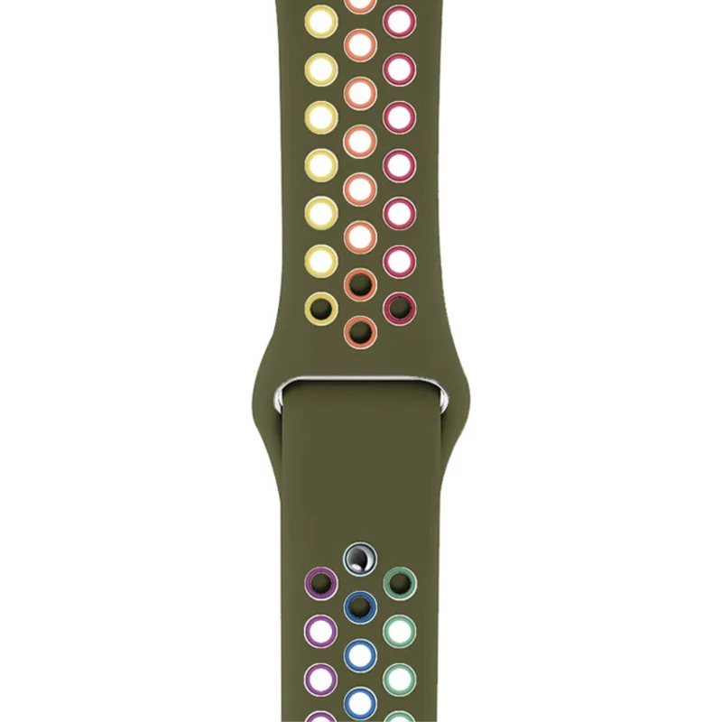 Brillant Apple Watch Series 7 45mm Silikon / TPU armband
