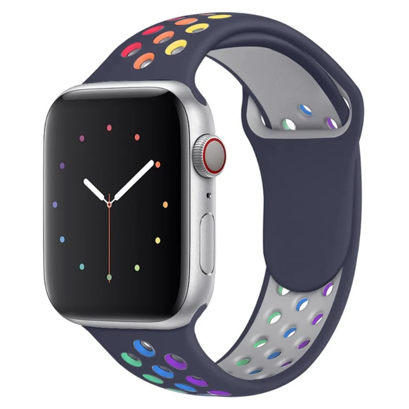 Brillant Apple Watch Series 7 45mm Silikon / TPU armband