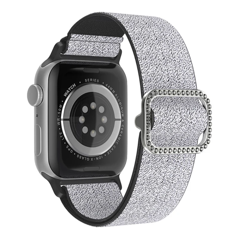 Mega gut Apple Watch Series 7 45mm Textil / Nylon armband
