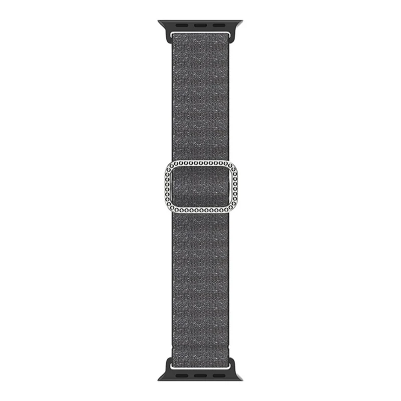 Mega gut Apple Watch Series 7 45mm Textil / Nylon armband