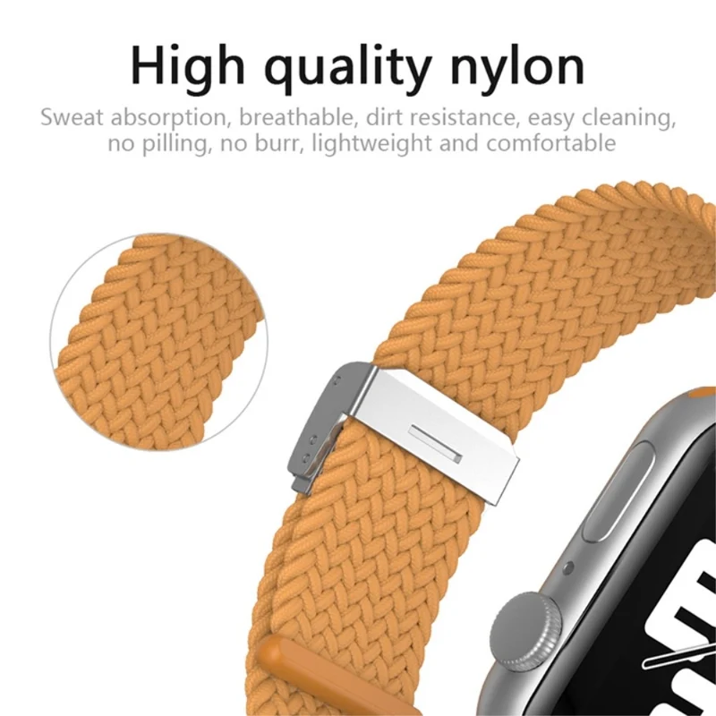 Mega süß Apple Watch Series 7 45mm Textil / Nylon armband