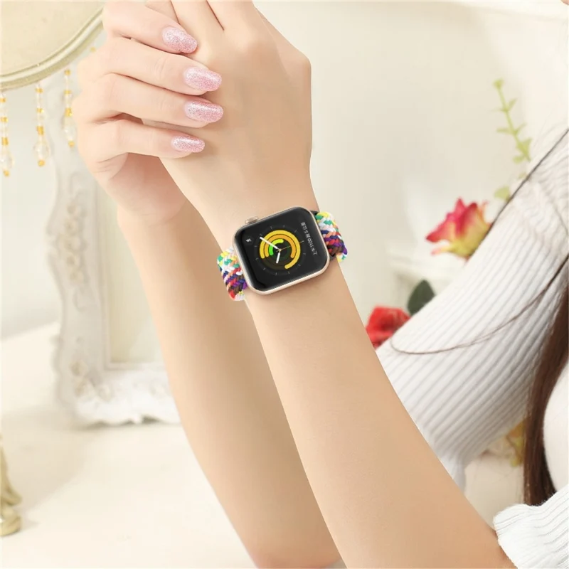 Sehr schön Apple Watch Series 7 45mm Textil / Nylon armband