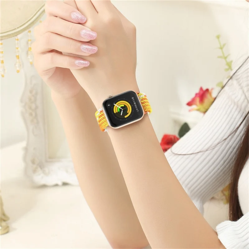 Sehr schön Apple Watch Series 7 45mm Textil / Nylon armband