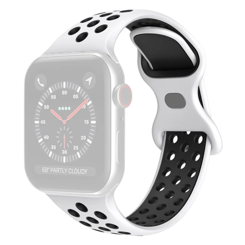 Supersauber Apple Watch Series 7 45mm Silikon / TPU armband