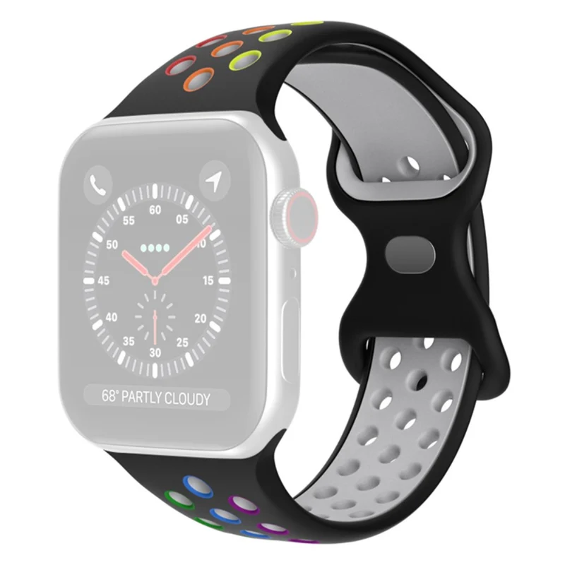 Supersauber Apple Watch Series 7 45mm Silikon / TPU armband
