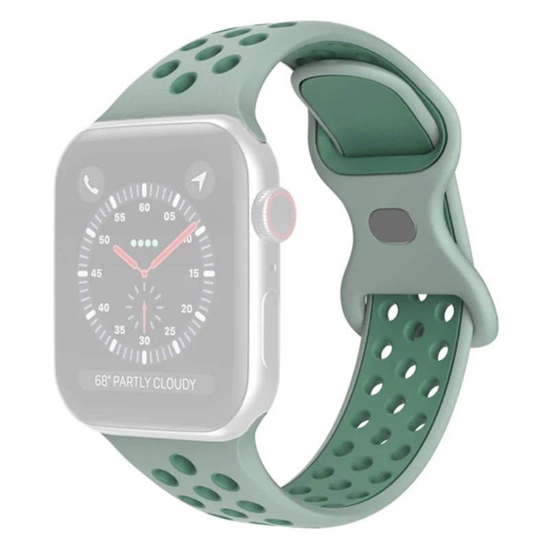 Supersauber Apple Watch Series 7 45mm Silikon / TPU armband