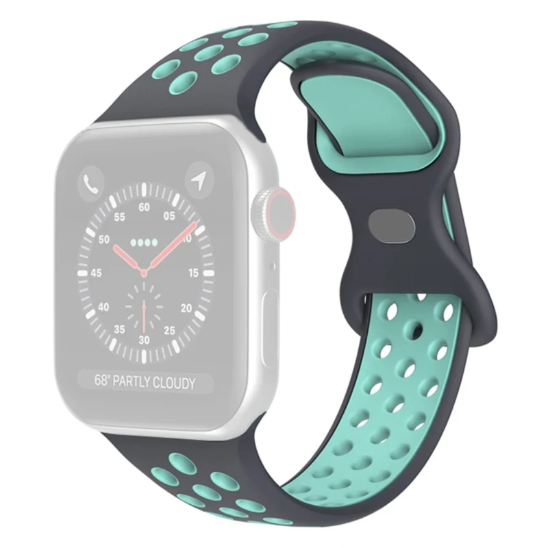 Supersauber Apple Watch Series 7 45mm Silikon / TPU armband