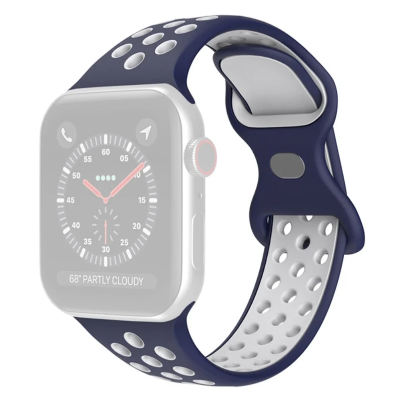 Supersauber Apple Watch Series 7 45mm Silikon / TPU armband