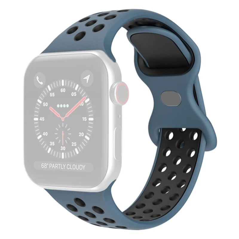 Supersauber Apple Watch Series 7 45mm Silikon / TPU armband