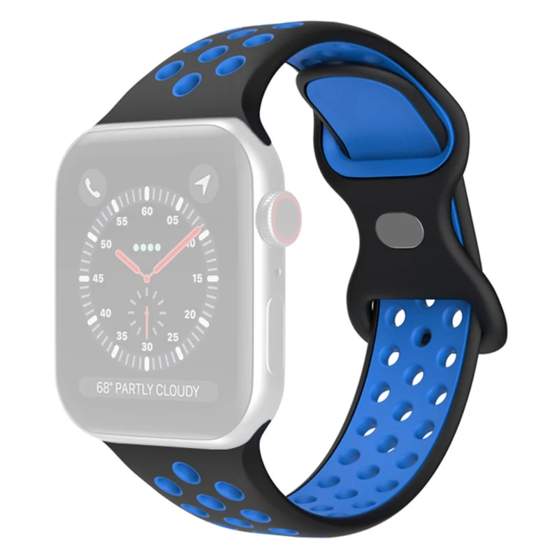 Supersauber Apple Watch Series 7 45mm Silikon / TPU armband