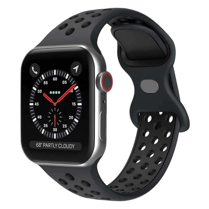 Supersauber Apple Watch Series 7 45mm Silikon / TPU armband