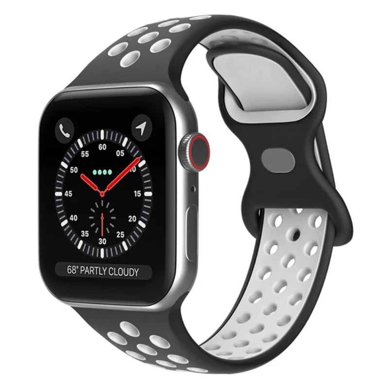 Supersauber Apple Watch Series 7 45mm Silikon / TPU armband