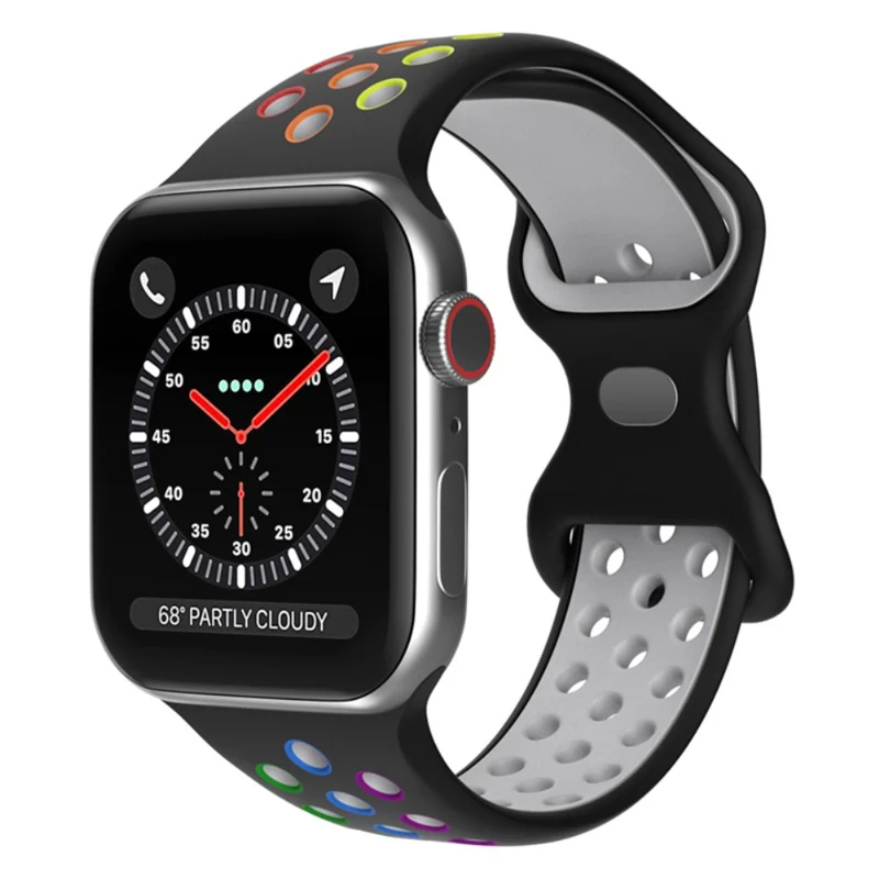 Supersauber Apple Watch Series 7 45mm Silikon / TPU armband