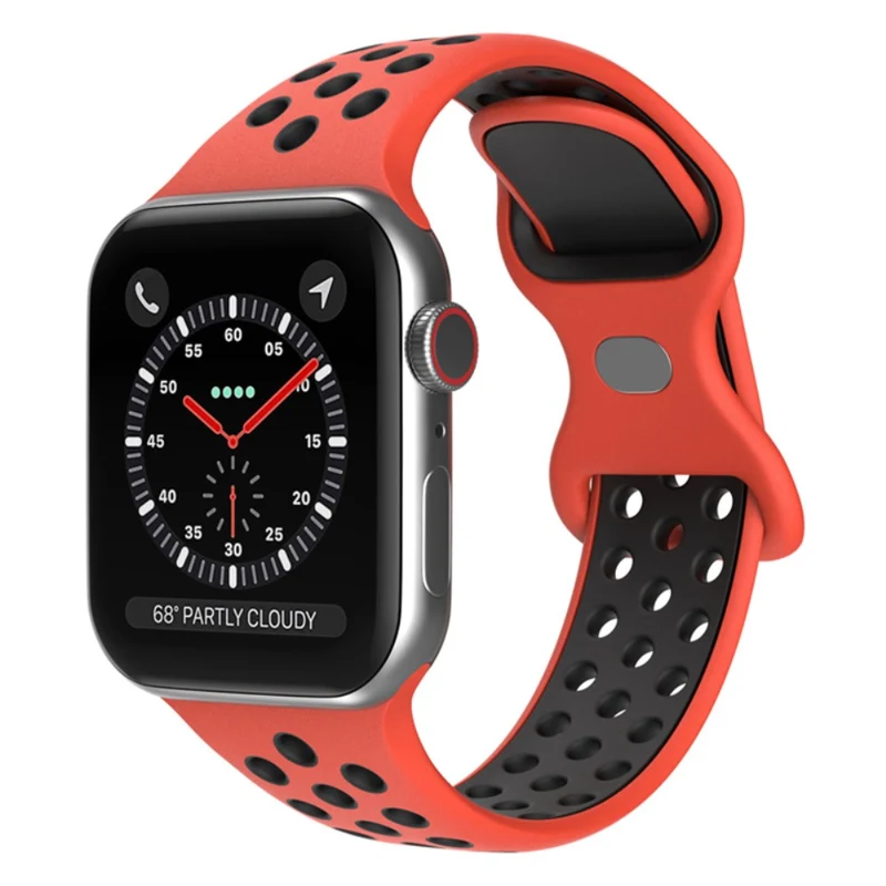 Supersauber Apple Watch Series 7 45mm Silikon / TPU armband