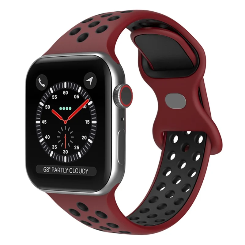 Supersauber Apple Watch Series 7 45mm Silikon / TPU armband