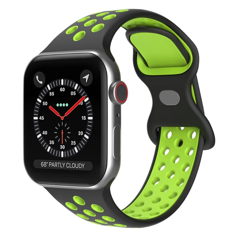Supersauber Apple Watch Series 7 45mm Silikon / TPU armband