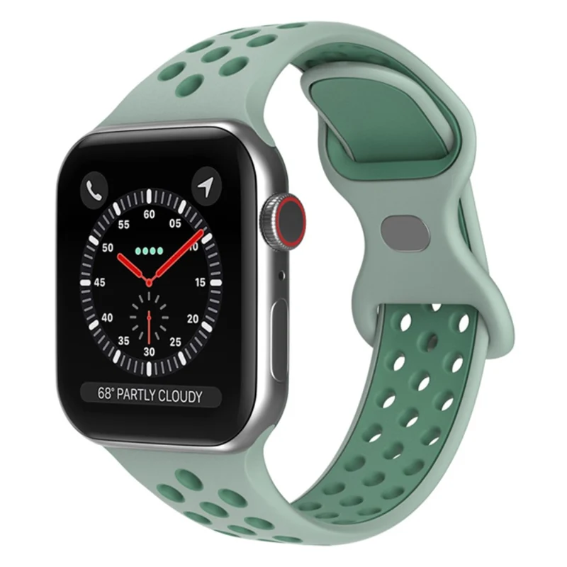 Supersauber Apple Watch Series 7 45mm Silikon / TPU armband