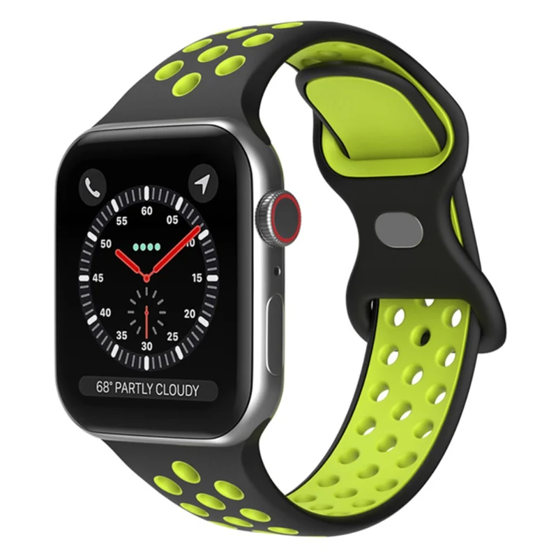 Supersauber Apple Watch Series 7 45mm Silikon / TPU armband