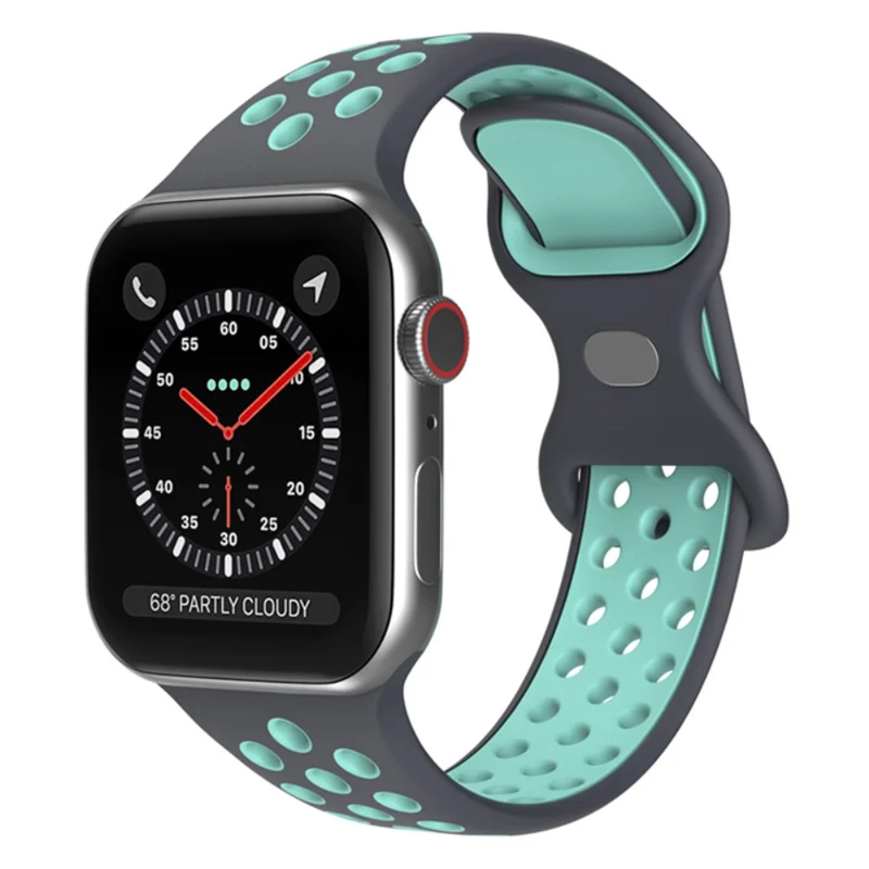 Supersauber Apple Watch Series 7 45mm Silikon / TPU armband