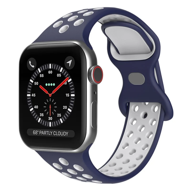 Supersauber Apple Watch Series 7 45mm Silikon / TPU armband