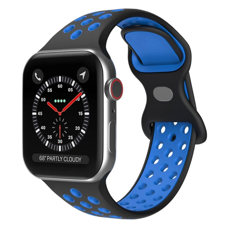 Supersauber Apple Watch Series 7 45mm Silikon / TPU armband