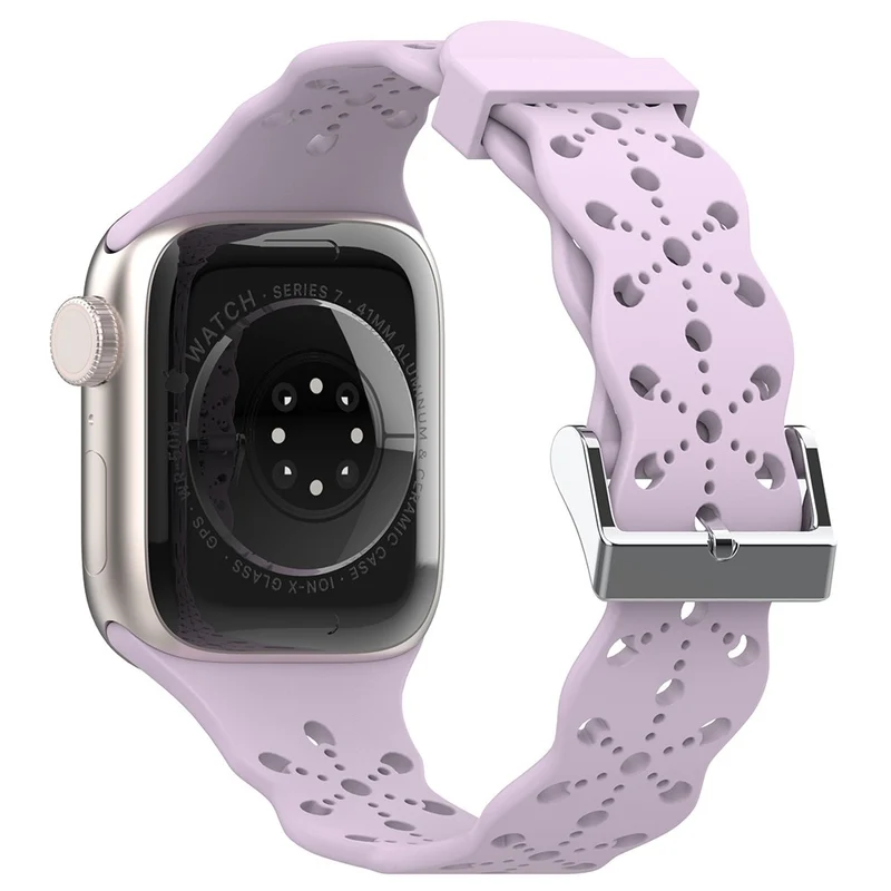 Cool Apple Watch Series 7 45mm Silikon / TPU armband