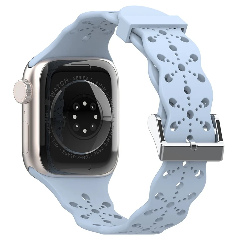 Cool Apple Watch Series 7 45mm Silikon / TPU armband