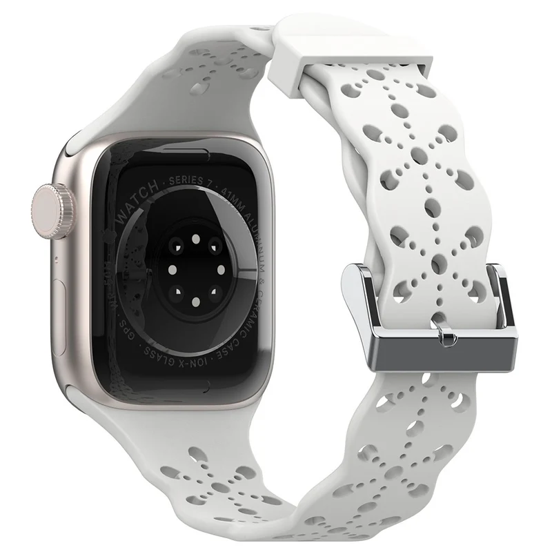 Cool Apple Watch Series 7 45mm Silikon / TPU armband