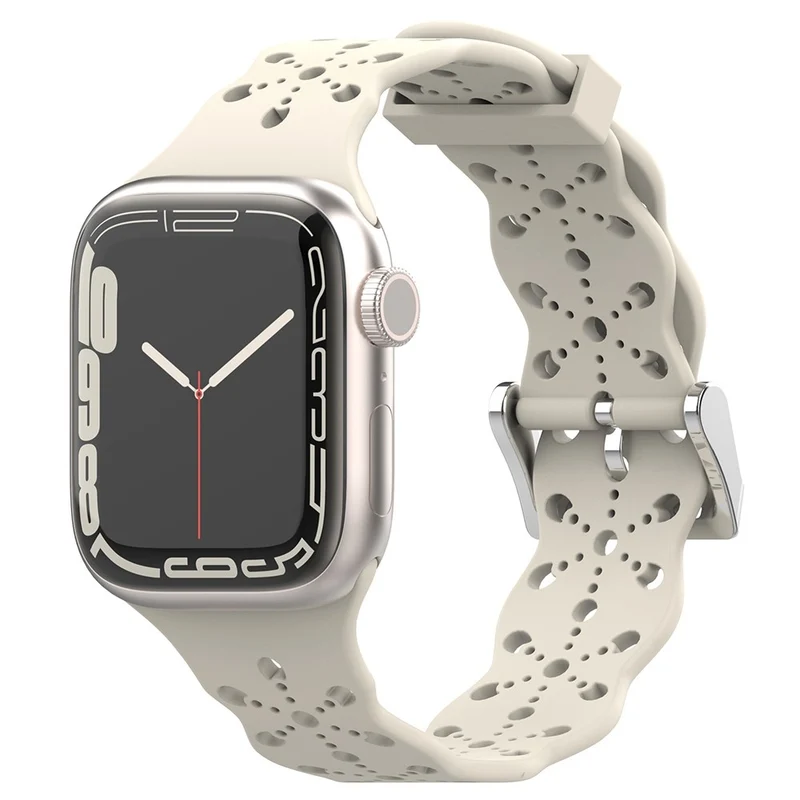 Cool Apple Watch Series 7 45mm Silikon / TPU armband