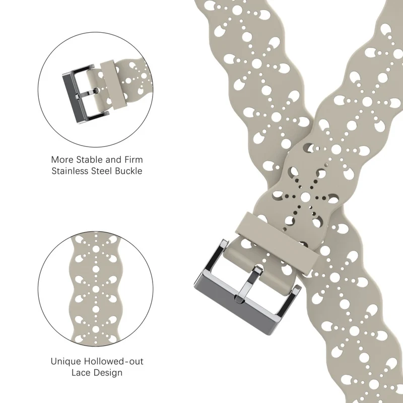 Cool Apple Watch Series 7 45mm Silikon / TPU armband