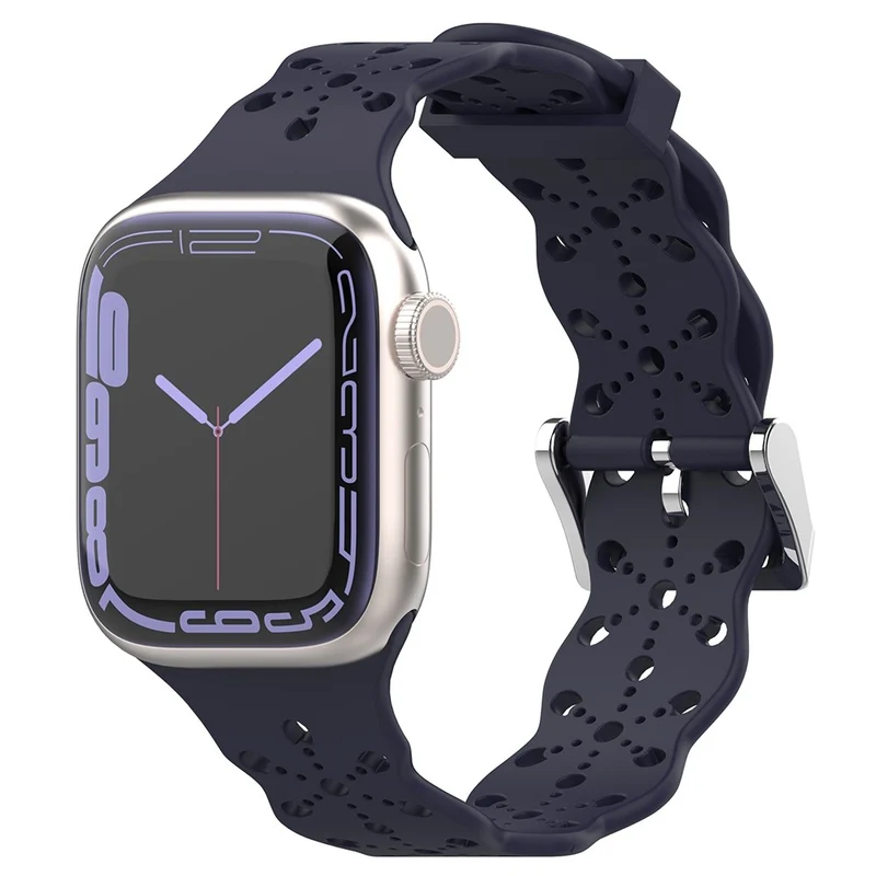 Cool Apple Watch Series 7 45mm Silikon / TPU armband