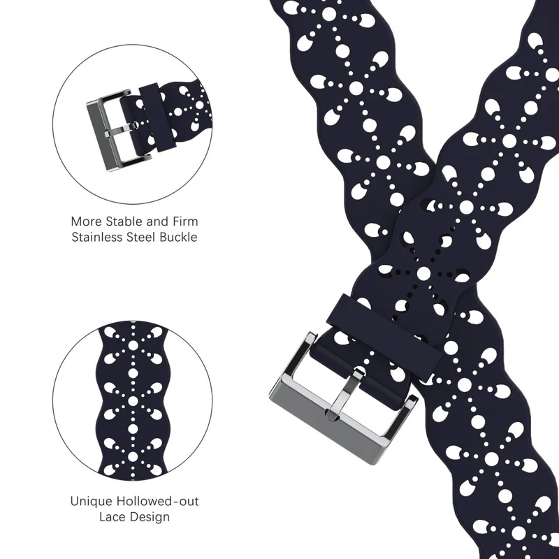 Cool Apple Watch Series 7 45mm Silikon / TPU armband