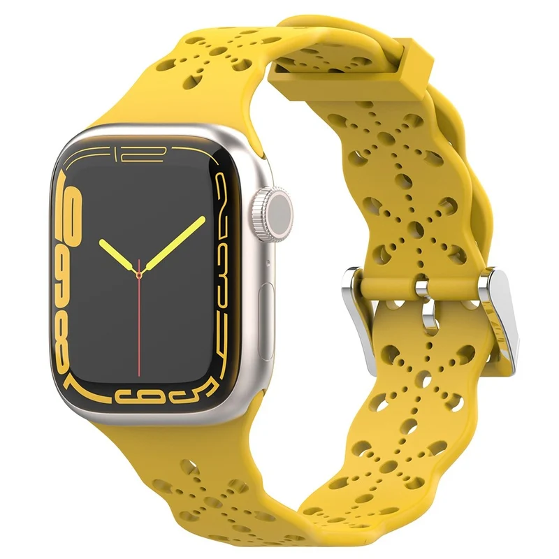 Cool Apple Watch Series 7 45mm Silikon / TPU armband